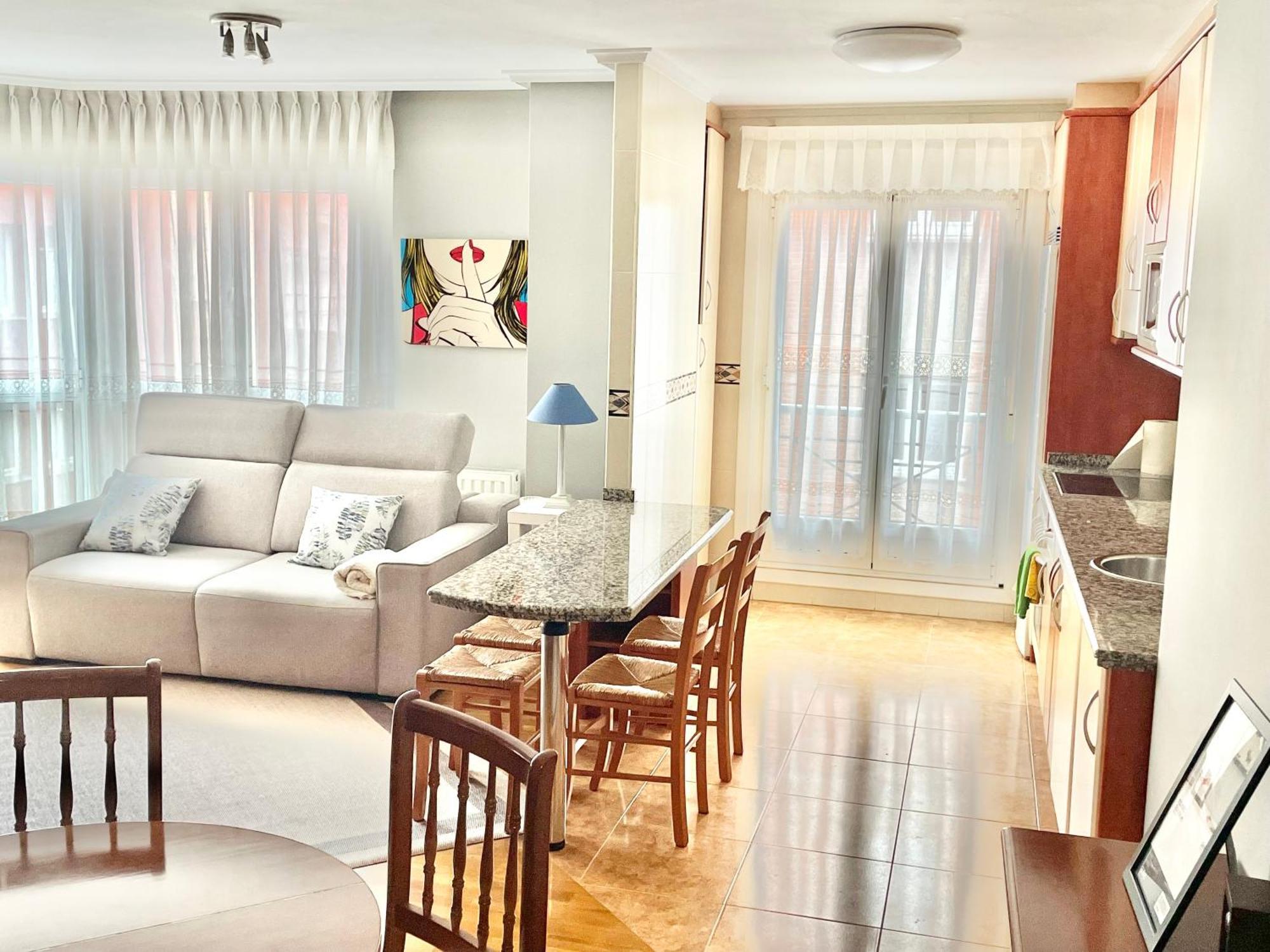 Appartement Casa Lur Wifi Y Parking Privado Incluido à Gijón Extérieur photo